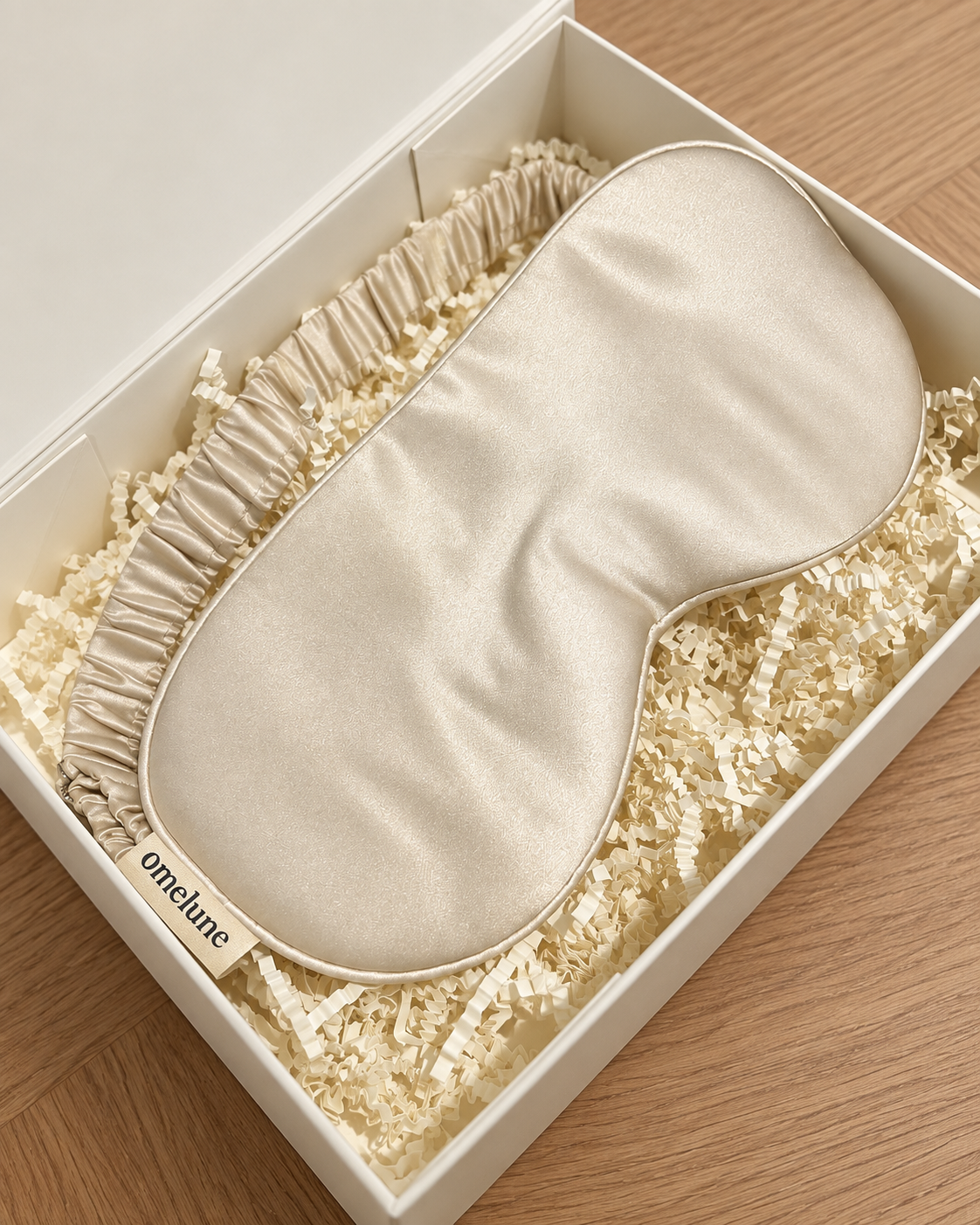 Omelune Silk Eye Mask i gaveeske